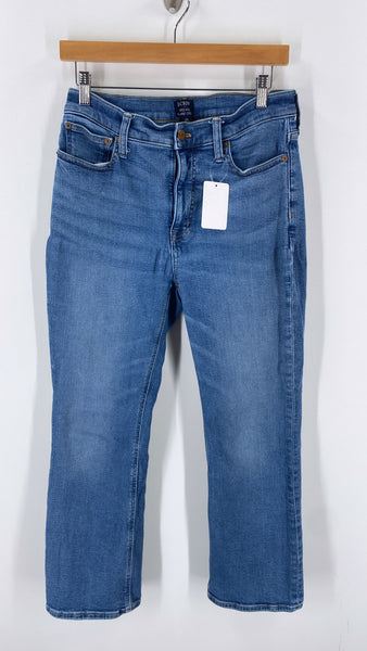 J. Crew Mid Rise Flare Crop Jeans, 29 (8)