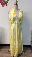 New Banana Republic Yellow Halter Dress, 14