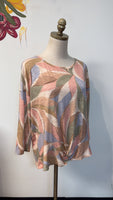 New Democracy Print Top, 1X