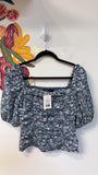 Sugar Lips Blue Top, M