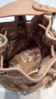 Pond LA Tan Le Poche Bucket Bag, 6.5"x 7.5"x 4.75" (retail $179)