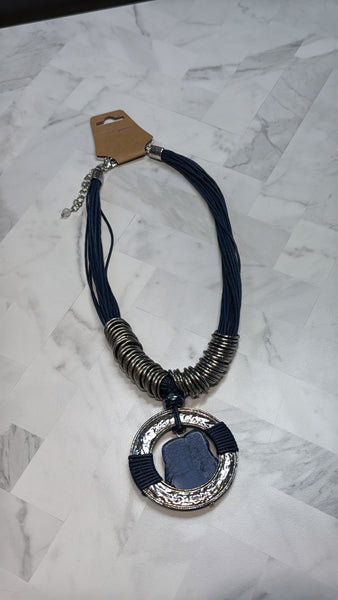 Blue/Silver Necklace