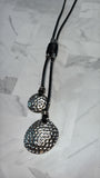 Black/Silver Necklace