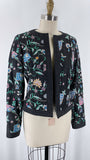 Dana Buchman Denim Embroidered Jacket, 4