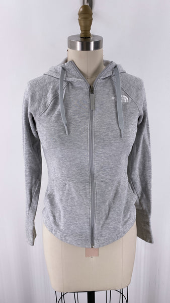 The North Face Gray Hooded Jacket, XS