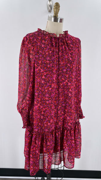London Times Print Dress, 10