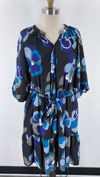 Ophelia Roe Print Dress, XL
