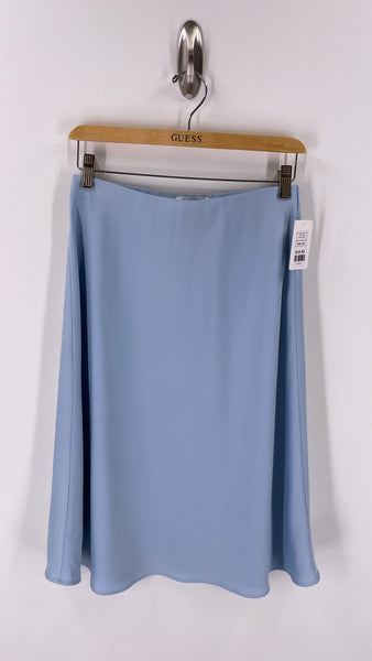 White House Black Market Blue Skirt, XS