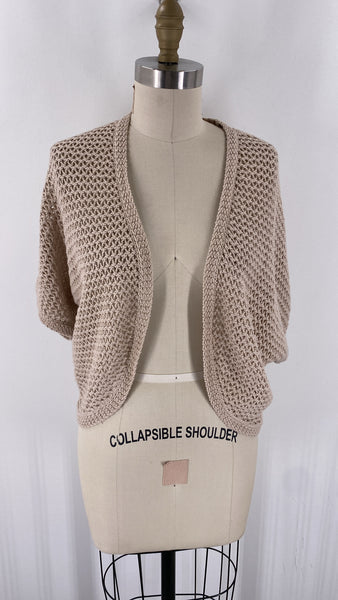 New Loft Tan Cardigan, XS
