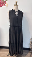 Anna Kaci Black Dress, M