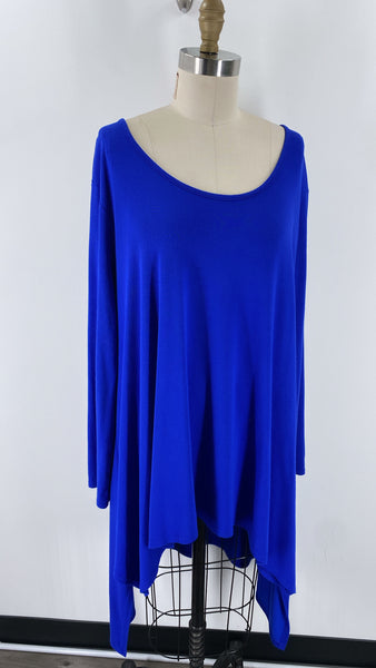 Umgee Blue Top, 2XL