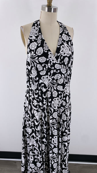 CeCe Black/White Dress, XL