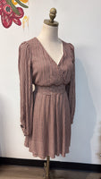 Gianni Bini Plaid Dress, L