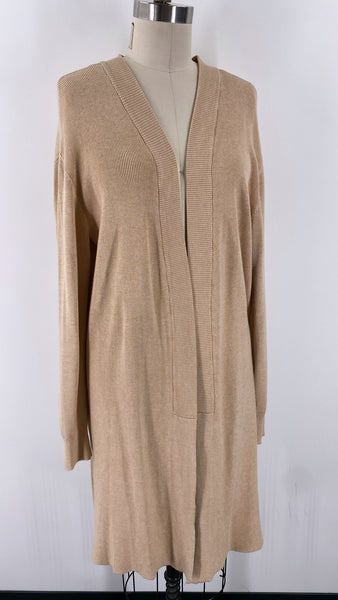 Worthington Tan Cardigan, L
