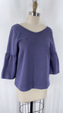 Ann Taylor Purple Top, M