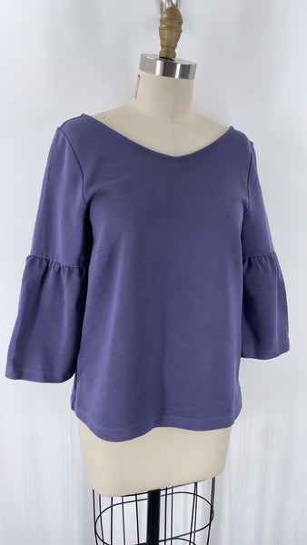 Ann Taylor Purple Top, M