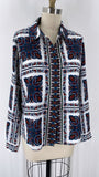 Tommy Hilfiger Blue/White Top, M