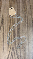 Gorjana Silver Necklace, 36"
