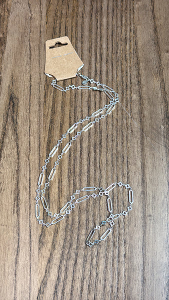 Gorjana Silver Necklace, 36"