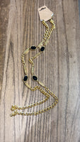 Gold/Black Necklace