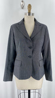 New York & Co Gray/Black Blazer Jacket, 8