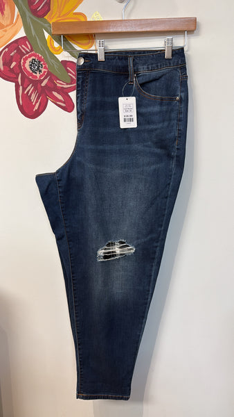 Lane Bryant Low Rise Boyfriend Jeans, 18