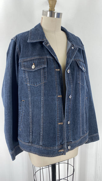 Chaps Denim Jacket, 1X