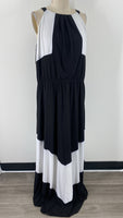Vince Camuto Black/White Dress, 18W
