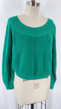 ee:some Green Sweater, M/L