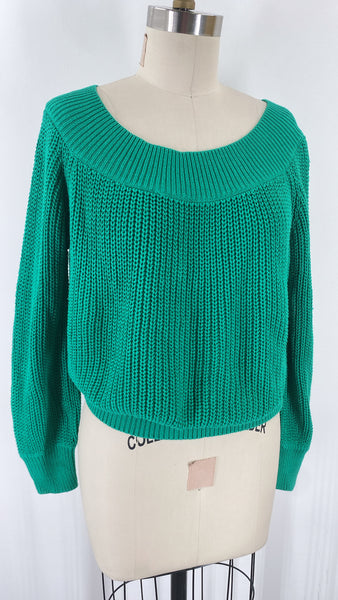 ee:some Green Sweater, M/L