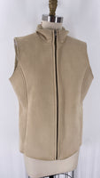 Lands End Tan Vest, M