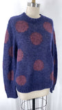 AG Adriano Goldschmied Navy/Burgundy Sweater, L
