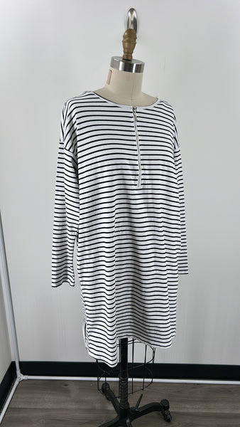 New Umgee Black Stripe Dress, S