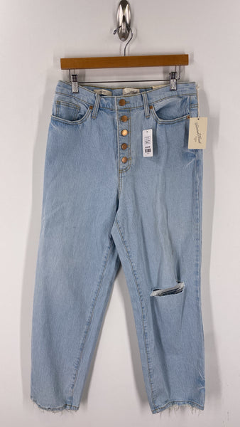 New Universal Thread Straight Leg Jeans, 12