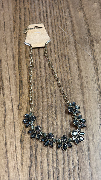 Stella & Ruby Gold/Blue Necklace