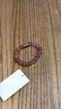 Bourbon and Boweties Stone Stretch Bracelet