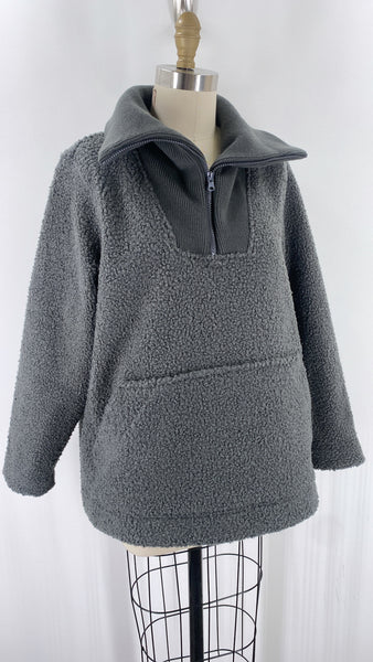 Lands End Gray Pullover, L