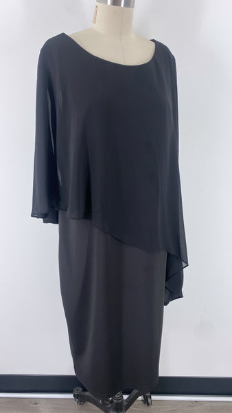 Hanna Nikole Black Dress, 18W