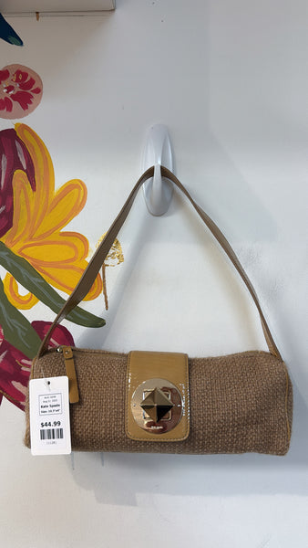 Kate Spade Brown Shoulder Bag, 10.5"x4"