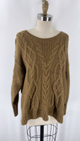 Ophelia Roe Brown (removable collar) Sweater, 1X