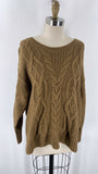Ophelia Roe Brown (removable collar) Sweater, 1X