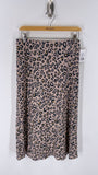New Sanctuary Animal Print Skirt, L (runs small)