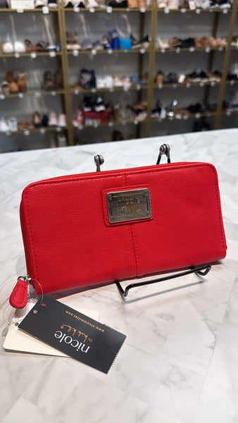 Nicole Miller Red Wallet