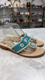 Jack Rogers Blue Sandals, 7