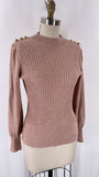 Adrianna Papell Pink Sweater, M