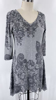 Papillon Gray Dress, M