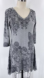 Papillon Gray Dress, M
