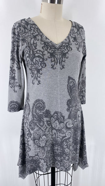 Papillon Gray Dress, M