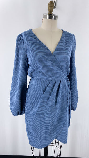 Simplee Blue Dress, M