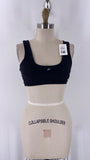 Fabletics Black Sports Bra, M